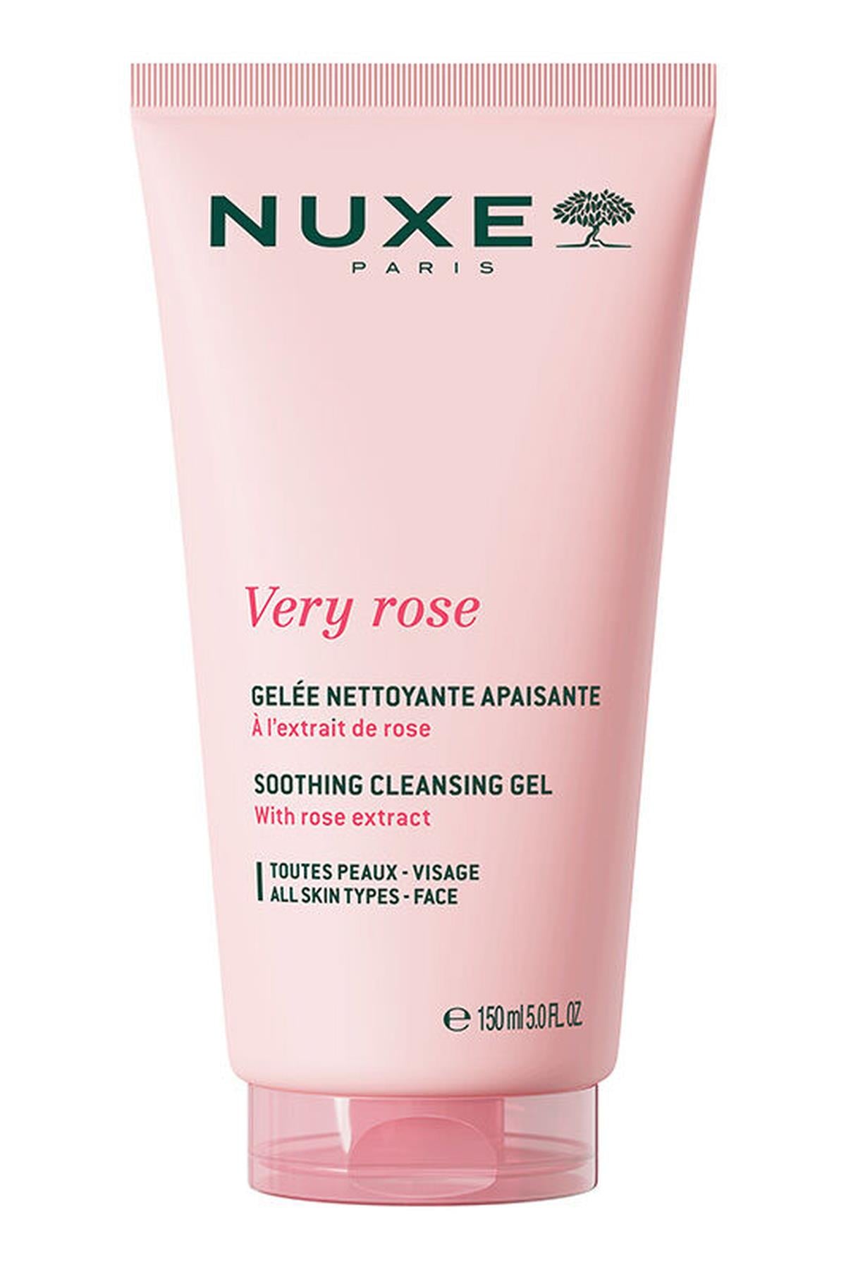 NUXENuxe Very Rose Yatıştırıcı 150 ml Yüz Temizleme Jeli3264680043413
