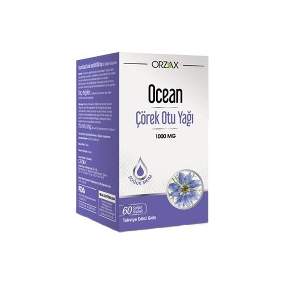 Ocean Çörek Otu Yağı 60 Kapsül