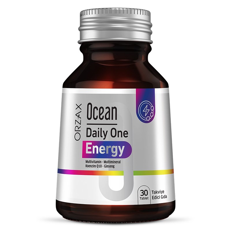 Ocean Daily One Energy 30 Tablet - Takviye Edici Gıda