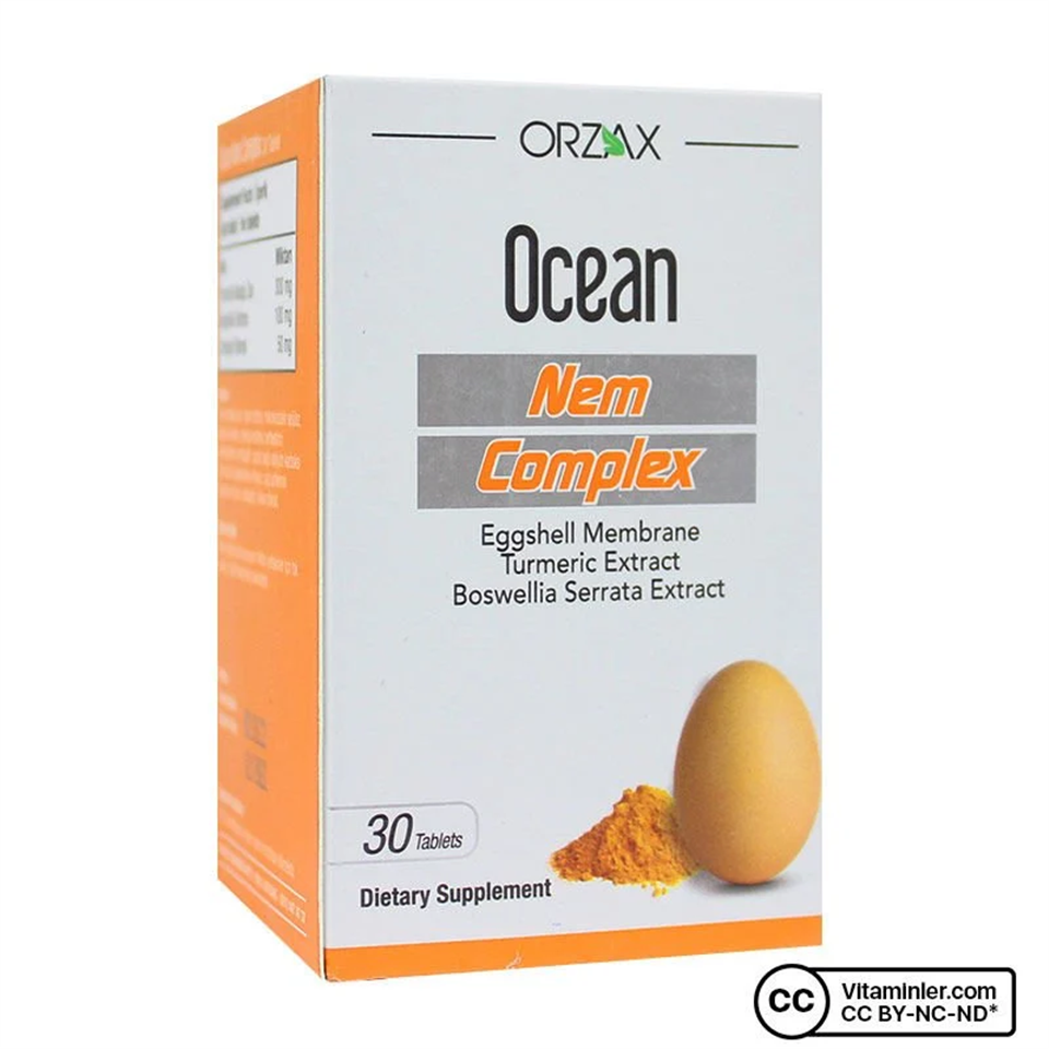 Ocean Nem Complex Takviye Edici Gıda 30 Tablet