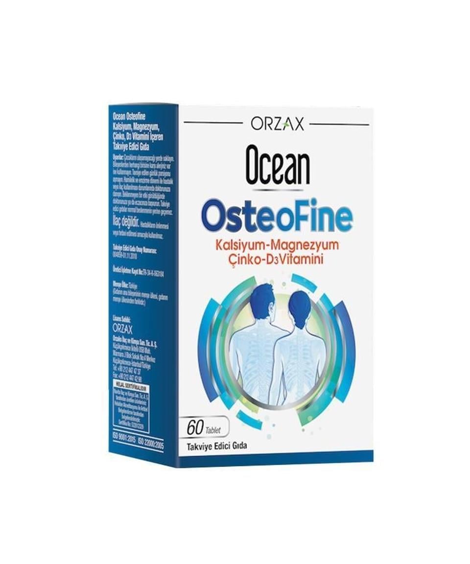 Ocean OsteoFine Takviye Edici Gıda 60 Tablet