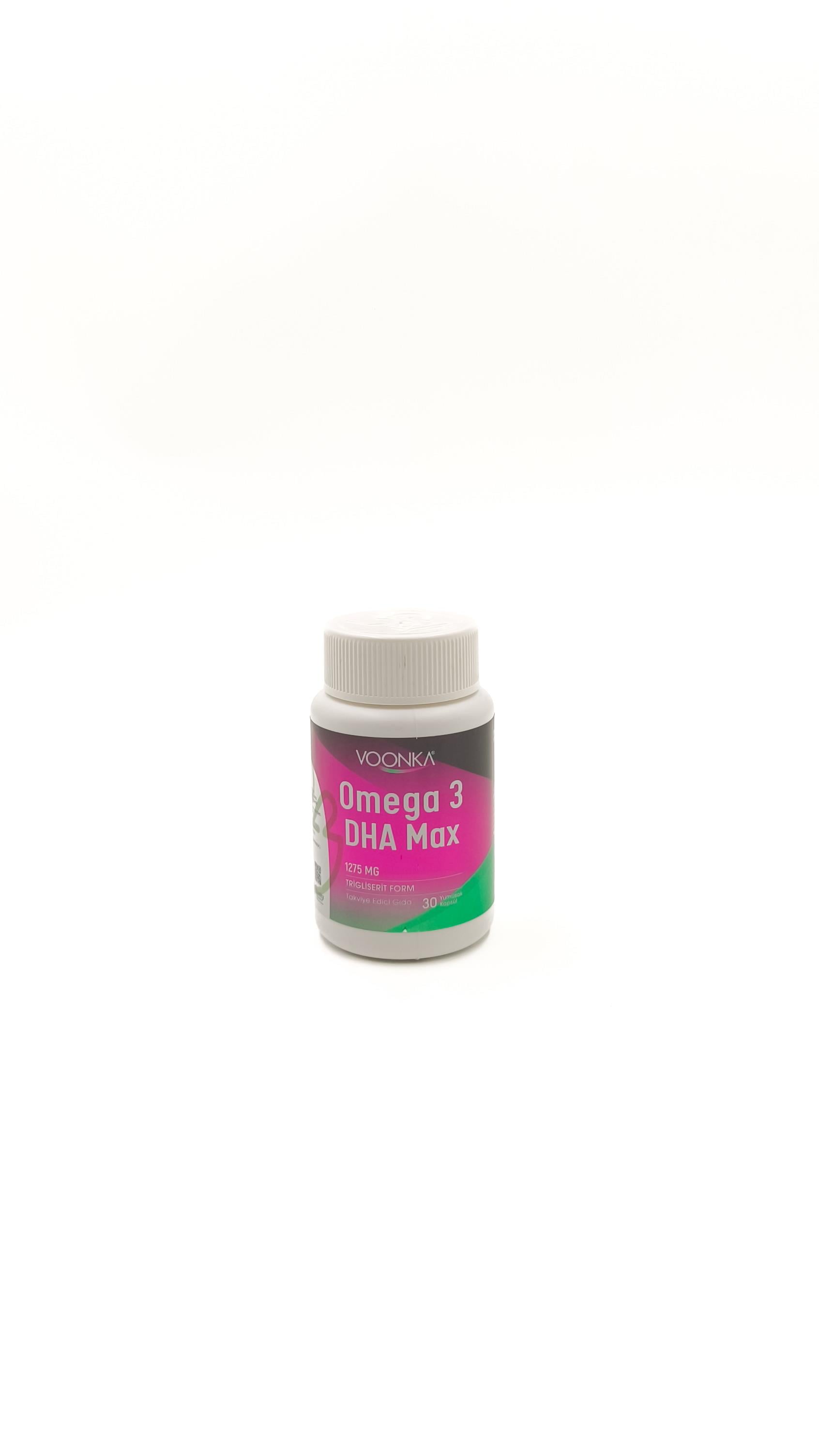 Voonka Omega 3 DHA Max 30 Yumuşak Kapsül  