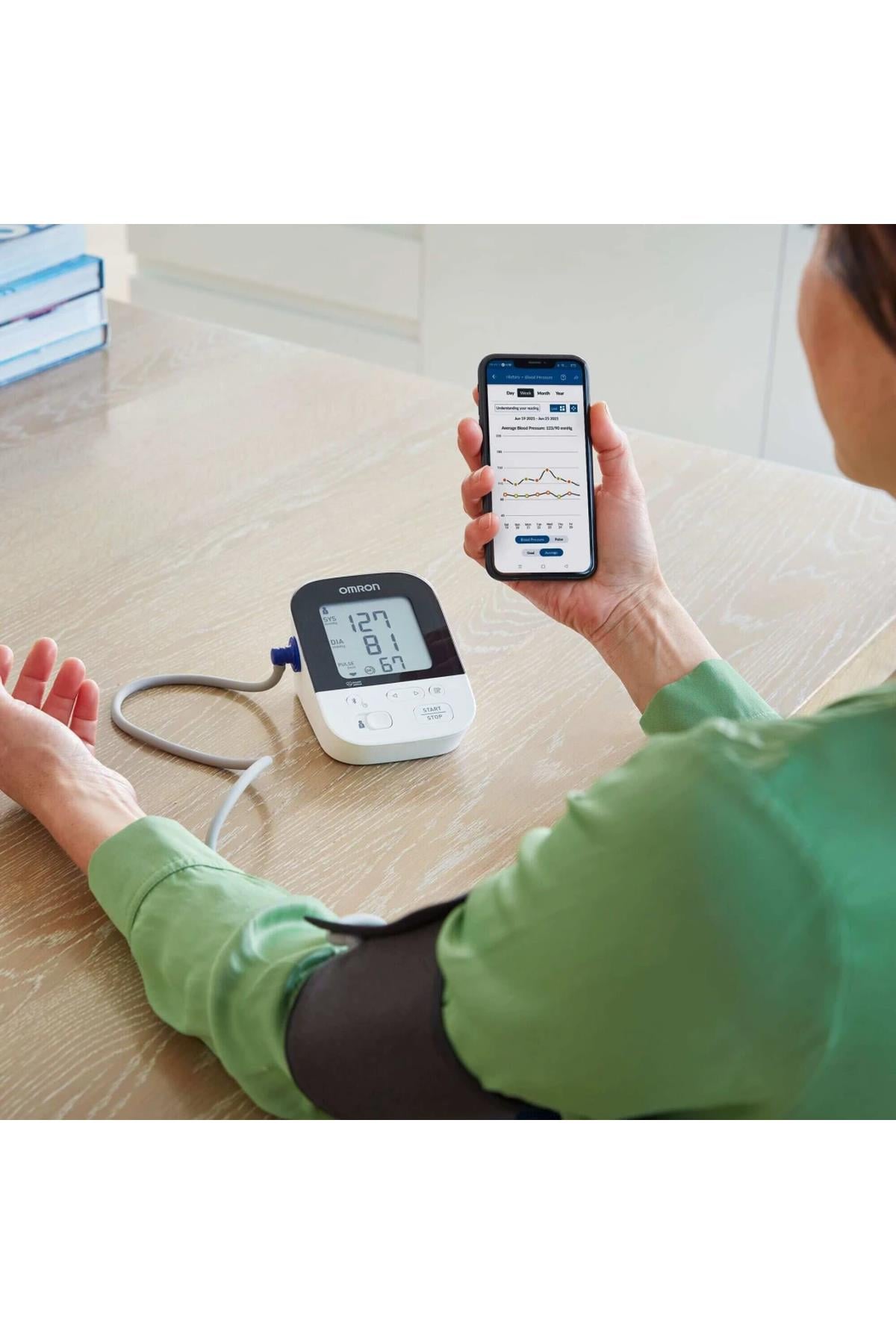 Omron M4 Intelli IT HEM-7155T-EBK Tansiyon Aleti