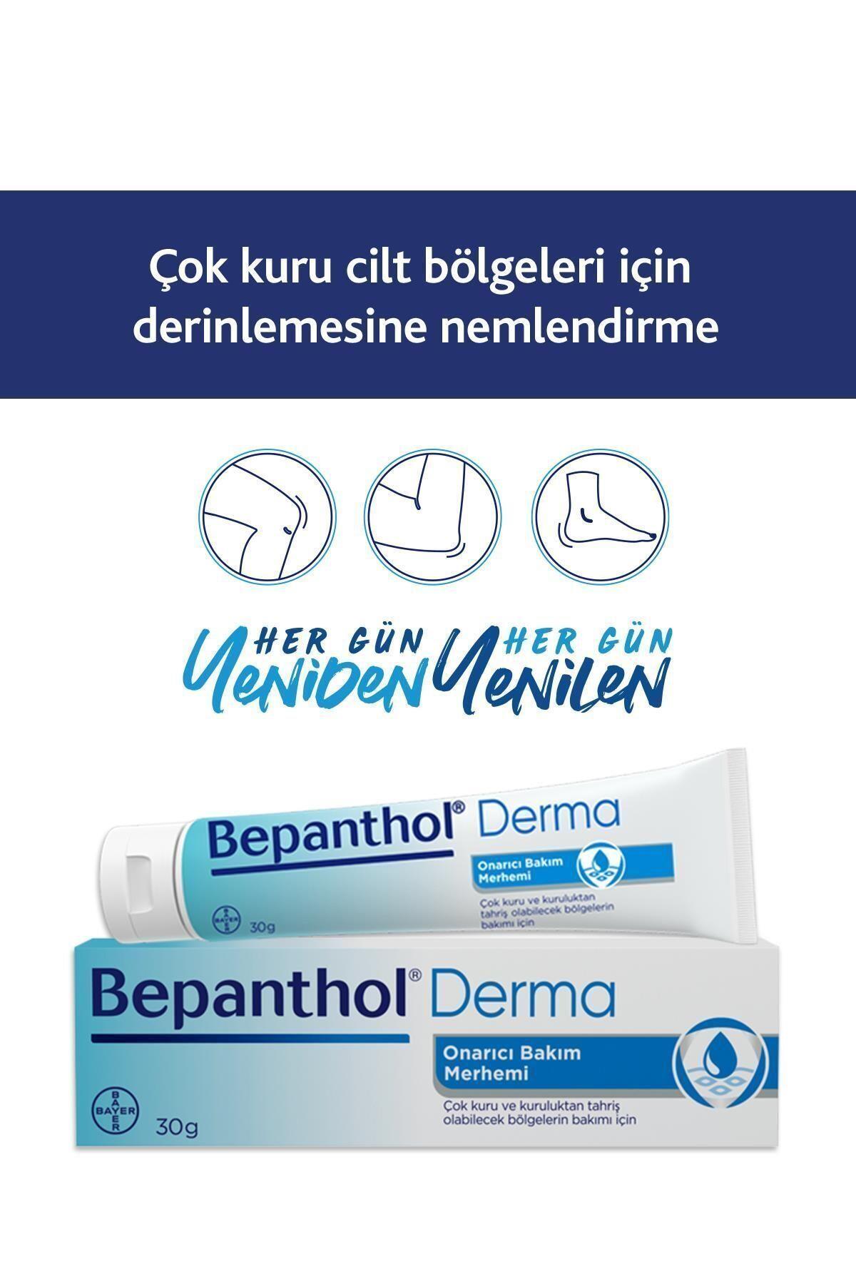 Bepanthol Onarıcı Bakım Merhemi 30gr L Çok Kuru Ciltler Ve Tahrişe Yatkın Bölgeler Için Bakım