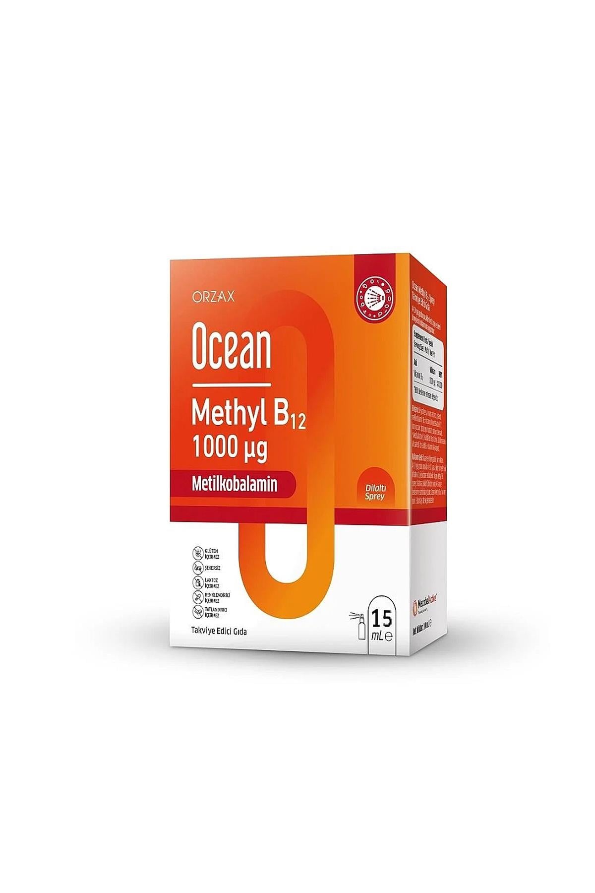 OCEANOrzax Ocean Methyl B12 Methylcobalamin 10 + 5 ml850081345244