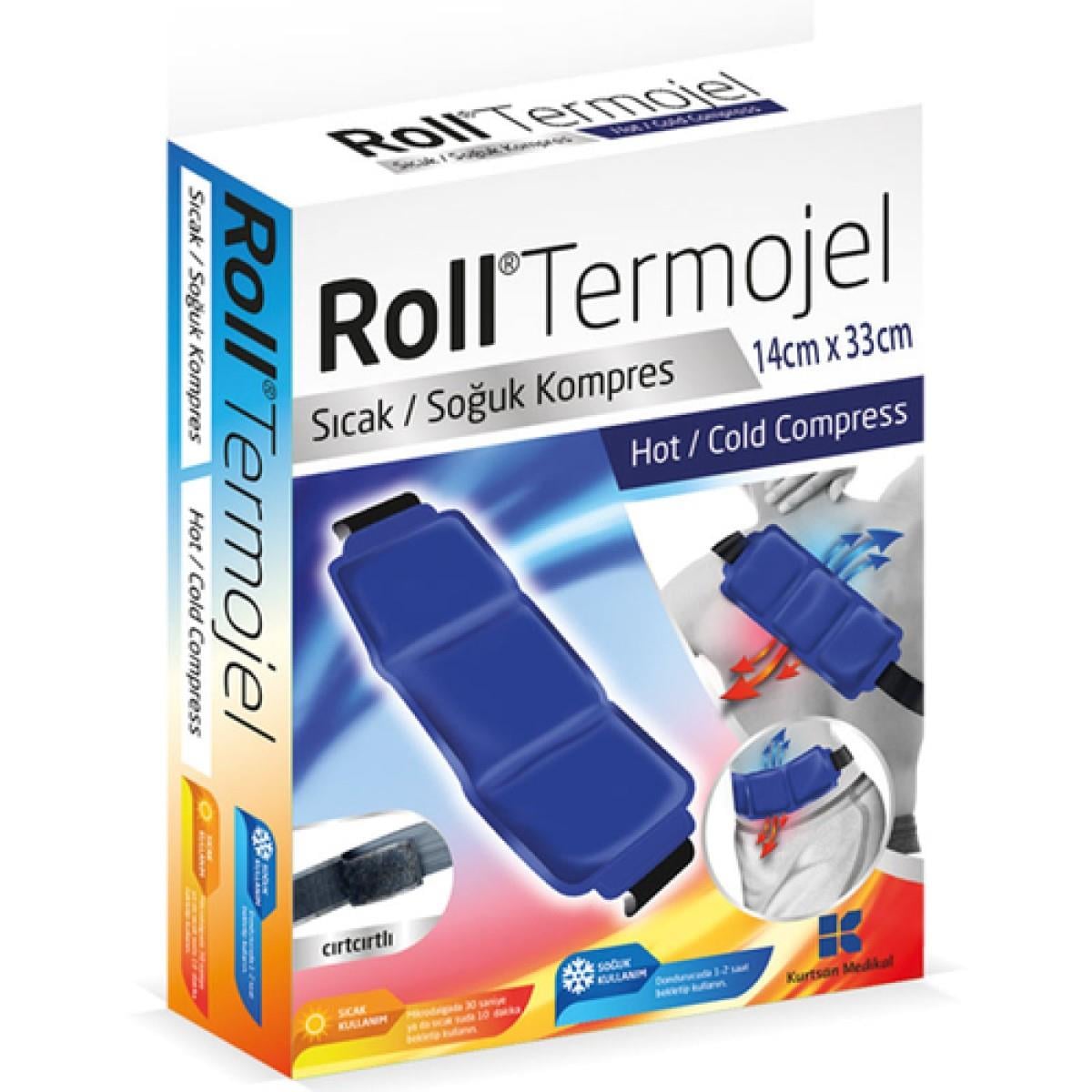 KURTSAN MEDİKALRoll Termojel Sıcak Soğuk Kompres 14 cm x 33 cm8699592800642