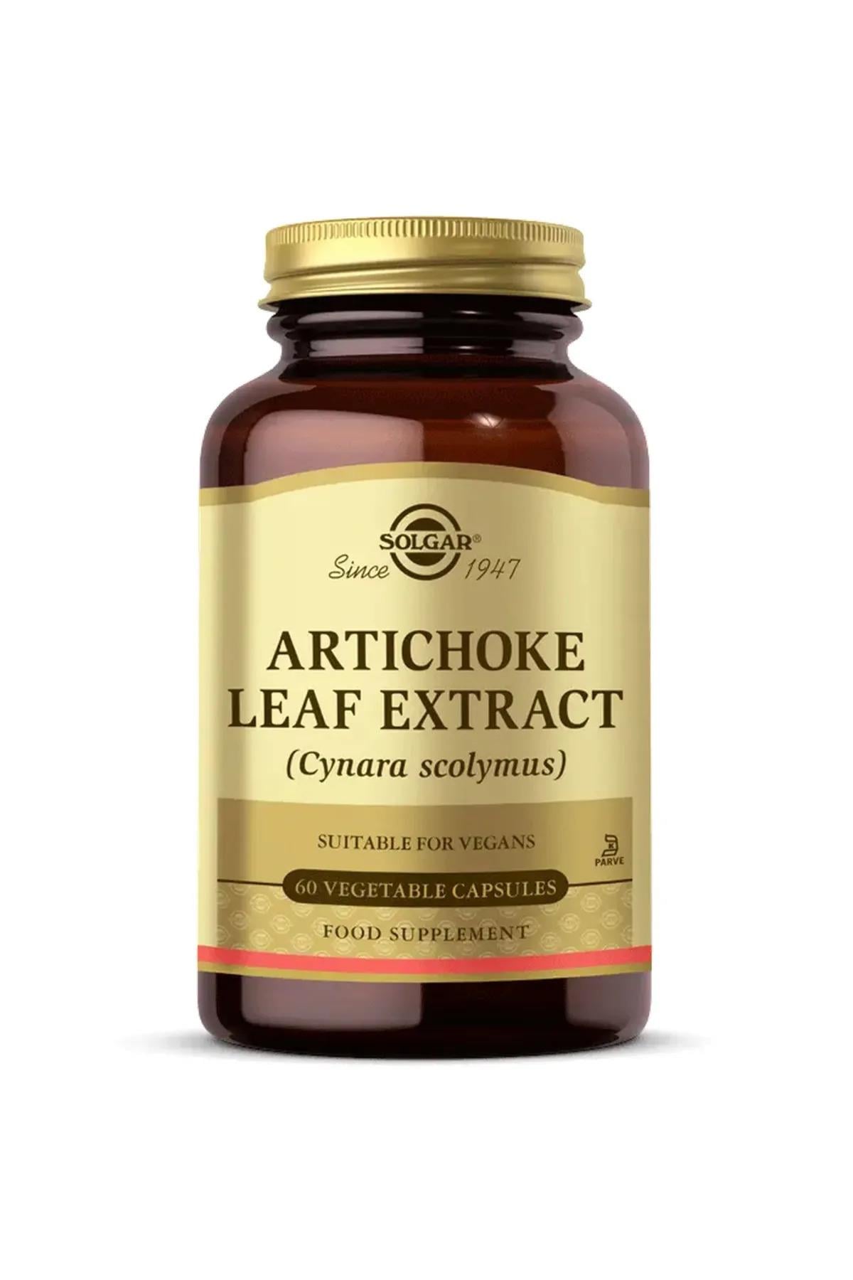 SOLGARSolgar Artichoke Leaf Extract 60 Kapsül033984362185