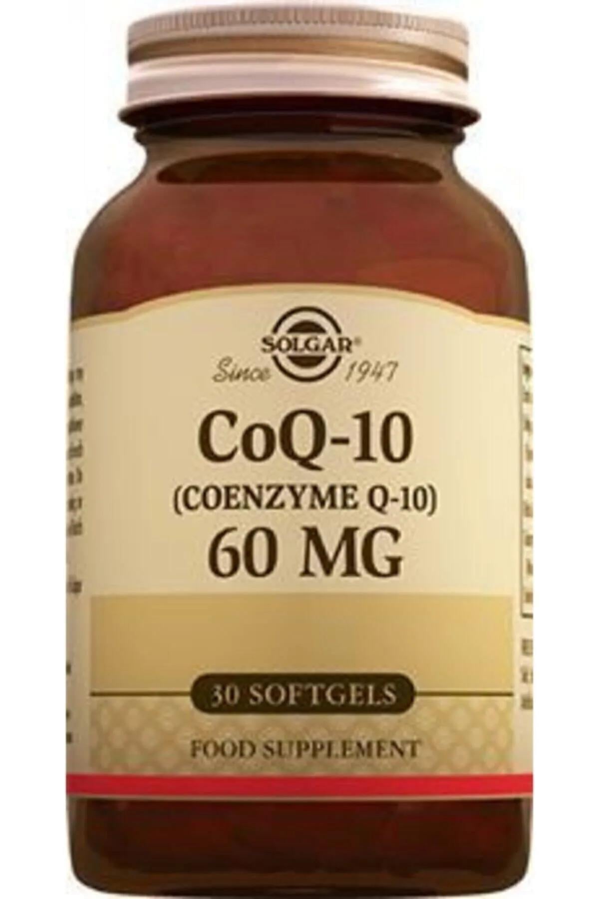 SOLGARSolgar Coenzyme Q-10 60 Mg 30 Kapsül033984009561