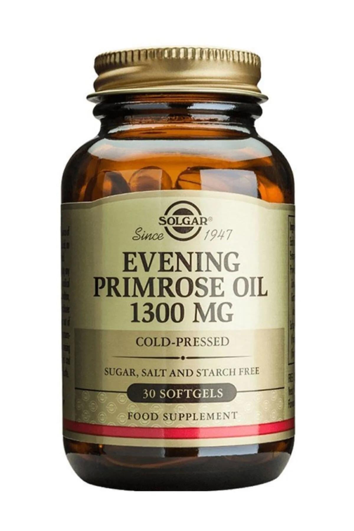 SOLGARSolgar Evening Primrose Oil 1300 Mg 30 Softjel033984010567