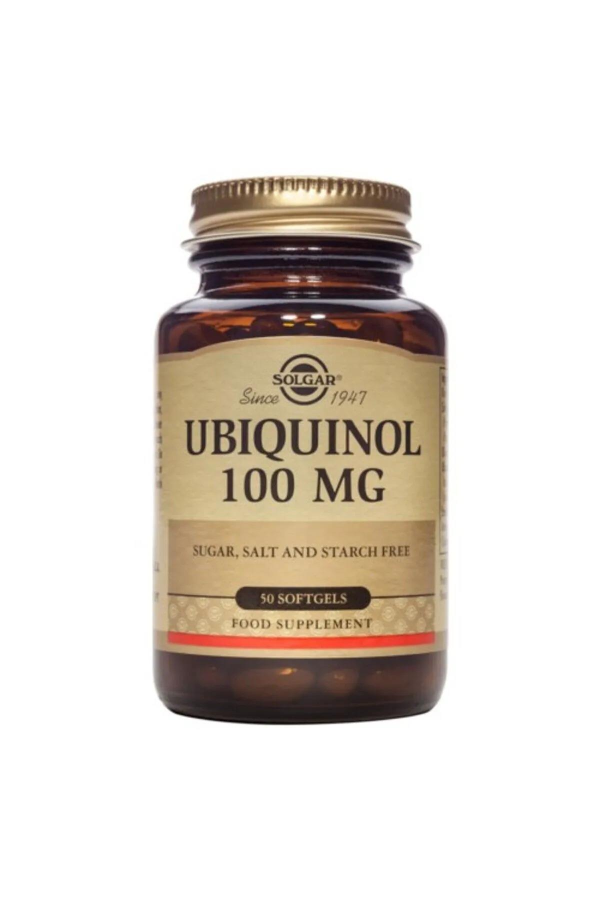SOLGARSolgar Ubiquinol 100 Mg 50 Softgel033984026414