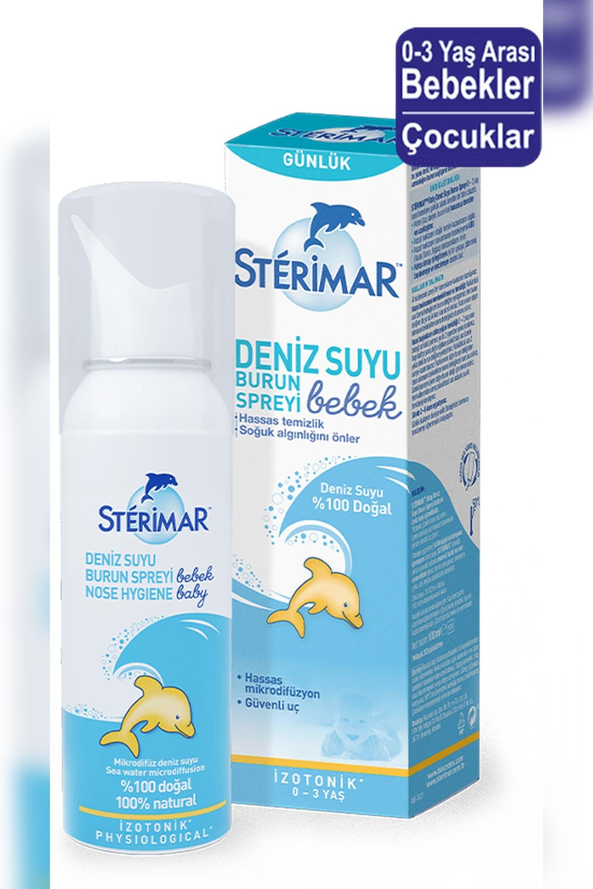 SterimarSterimar Bebek Burun Spreyi 50ml3331300097238