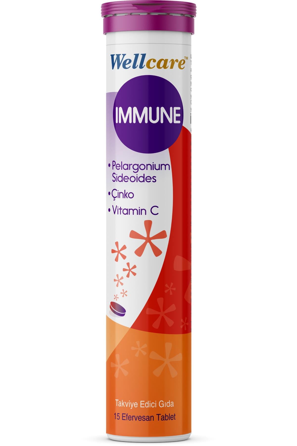 WELLCAREWellcare Immune 15 Efervesan Tablet8699680700007