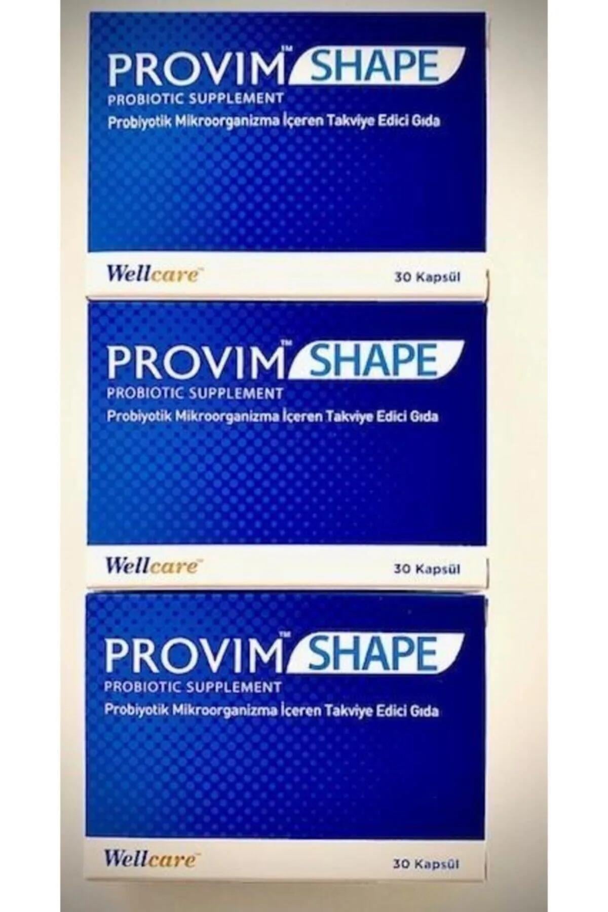 WELLCAREWellcare Provim Shape Probiyotik 30 Kapsül 3 Adet8699680000114