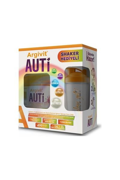 Argivit Auti Taurin, Sitikolin, Fosfotidilserin ve Üzüm Ekstresi 400gr Toz + Shaker Hediyeli