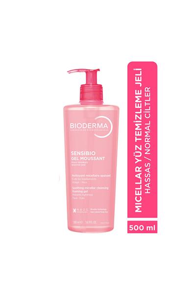 Bioderma Sensibio Foaming Cilt Temizleme Jeli 500 ml