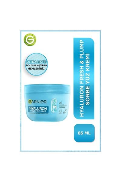 Garnier Hyaluron Fresh & Plump Dolgunlaştıran Nemlendirici Sorbe Yüz Kremi 85 ml