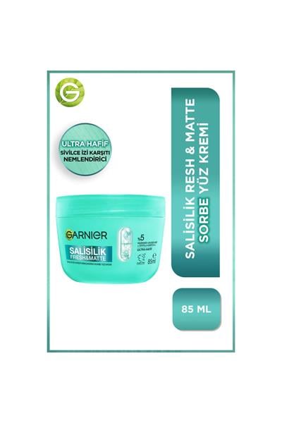 Garnier Salisilik Fresh & Matte Sivilce İzi Karşıtı Nemlendirici Sorbe Yüz Kremi 85 ml