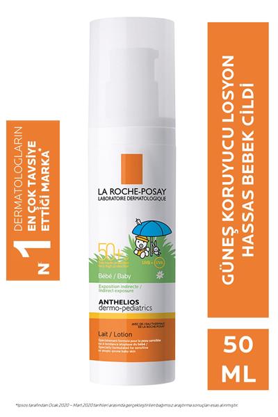 La Roche-Posay Anthelios Lait Bebe 50 ml 50 Faktör Bebek Güneş Losyonu