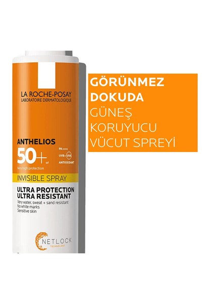 La Roche Posay Anthelios SPF50+ Invisible Yüksek Korumalı Vücut Güneş Kremi Spray 200 ml