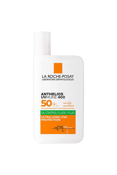 La Roche Posay Anthelios UVmune400 Oil Control Fluide SPF50+ Karma ve Yağlı İçin Yüz Güneş Kremi 50 ml