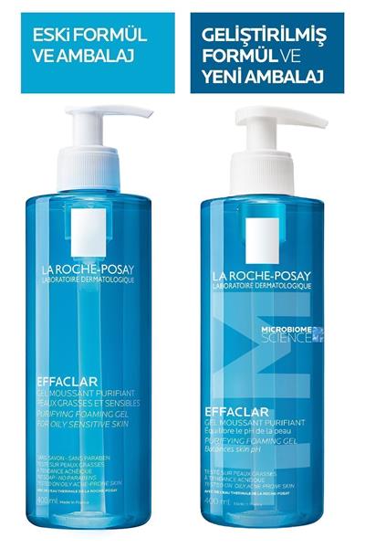 La Roche-Posay Effaclar Temizleme Jel 400ml- Yağlı ve Akneye Eğilimli Citler