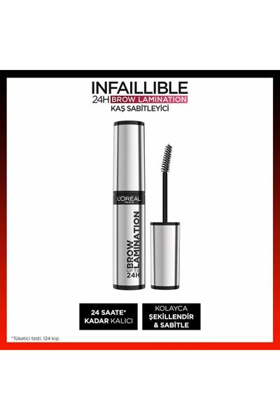 LOréal Paris Infaillible 24H Brow Lamination Şeffaf Kaş Sabitleyici