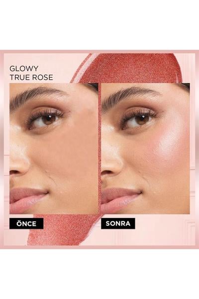 Loreal Paris Lumi Blush Likit Allık 630 Glowy True Rose