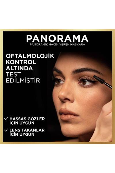 LOréal Paris Panorama Hacim Veren Maskara Koyu Kahverengi