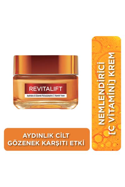 LOréal Paris Revitalift Clinical Aydınlatıcı & Gözenek Pürüzsüzleştirici C Vitamini Krem