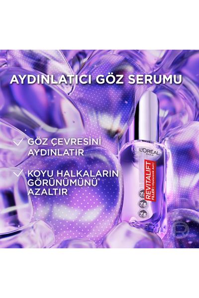 LOréal Paris Revitalift Filler Aydınlatıcı Göz Serumu 20ml