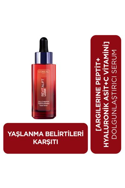 Loreal Paris Revitalift Lazer Yaşlanma Belirtileri Karşıtı Üçlü Peptit Bakım Serumu