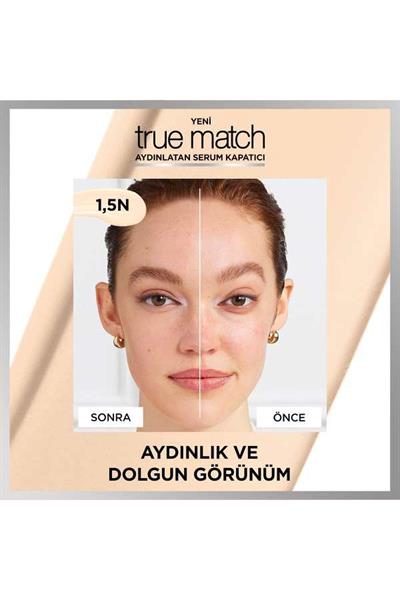 LOréal Paris True Match Aydınlatan Serum Kapatıcı - 1.5N 11 ml