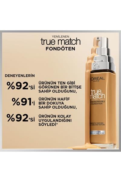LOréal Paris True Match Bakım Yapan Fondöten - 1N Nötr Alt Ton