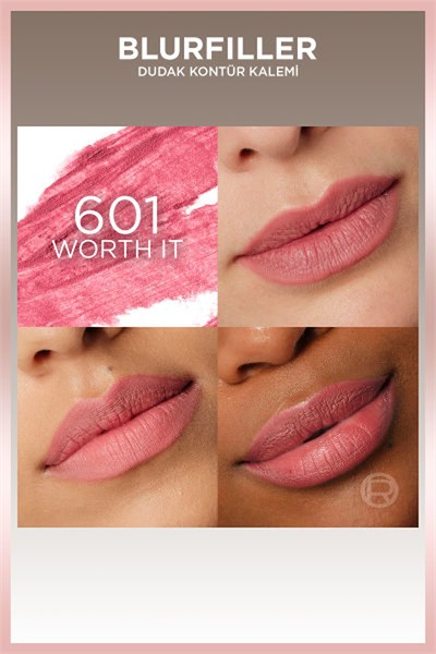 Loreal Paris Blurfiller Dudak Kontür Kalemi 601 Worth It