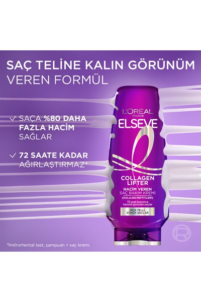 Loreal Paris Elseve Collagen Lifter 250 ml Saç Kremi
