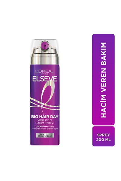 Loreal Paris Elseve Yenileyici Hacim 200 ml Saç Spreyi