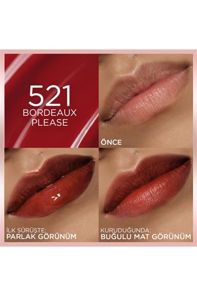 Loreal Paris Hyaluron Lip Tint 521 Bordeaux Please