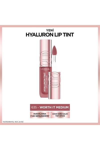 Loreal Paris Hyaluron Lip Tint 635 Worth It Medium