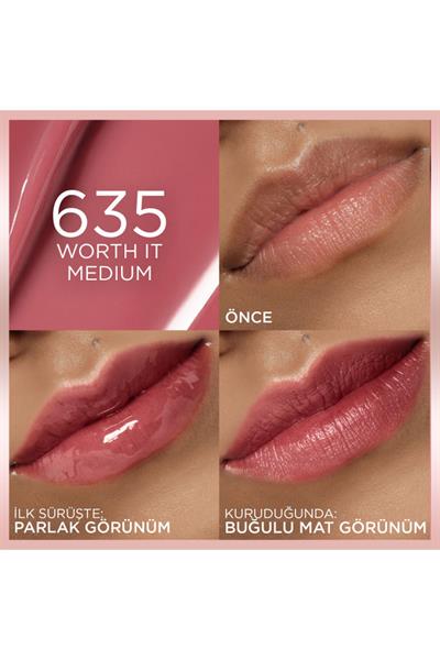 Loreal Paris Hyaluron Lip Tint 635 Worth It Medium