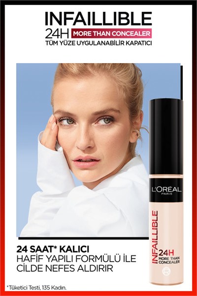 Loreal Paris Infaillible 24H Tüm Yüze Uygulanabilir Kapatıcı 327 Cashmere