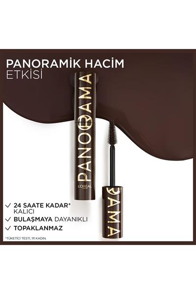 Loreal Paris Panorama Chromatic Maskara Brun Leather