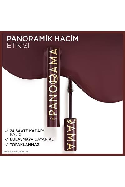Loreal Paris Panorama Chromatic Maskara Bordeaux Cashmere