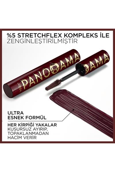 Loreal Paris Panorama Chromatic Maskara Bordeaux Cashmere