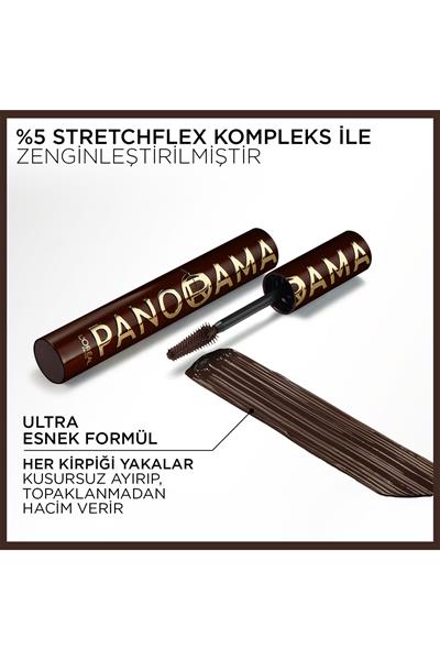 Loreal Paris Panorama Chromatic Maskara Brun Leather