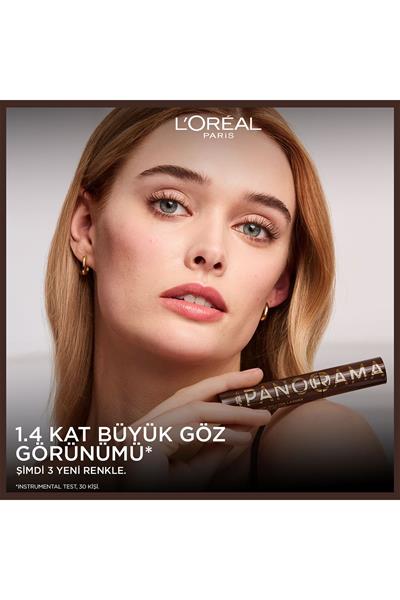 Loreal Paris Panorama Chromatic Maskara Brun Leather