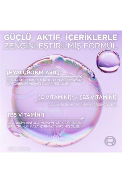 Loreal Paris Revitalift Filler Glassy Skin Cam Cilt Görünümü Veren Nemlendirici Yüz Kremi 50 ml