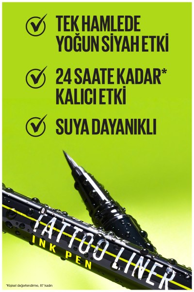 Maybelline Tattoo Liner Ink Pen 880 Jet Black Eyeliner