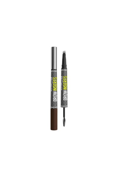 Maybelline New York Brow Insert Çift Uçlu Kaş Kalemi 05 Deep Brown