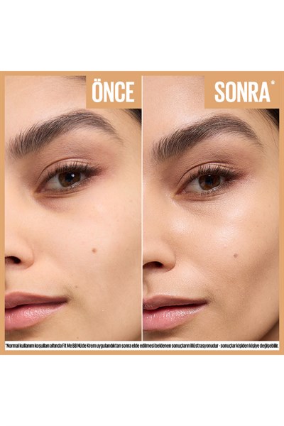 Maybelline New York Fit Me Nude Cilt Bakımı Etkili Nemlendirici SPF50 BB Krem 50