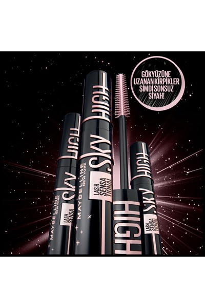 Maybelline New York Lash Sensational Sky High Cosmic Black Maskara